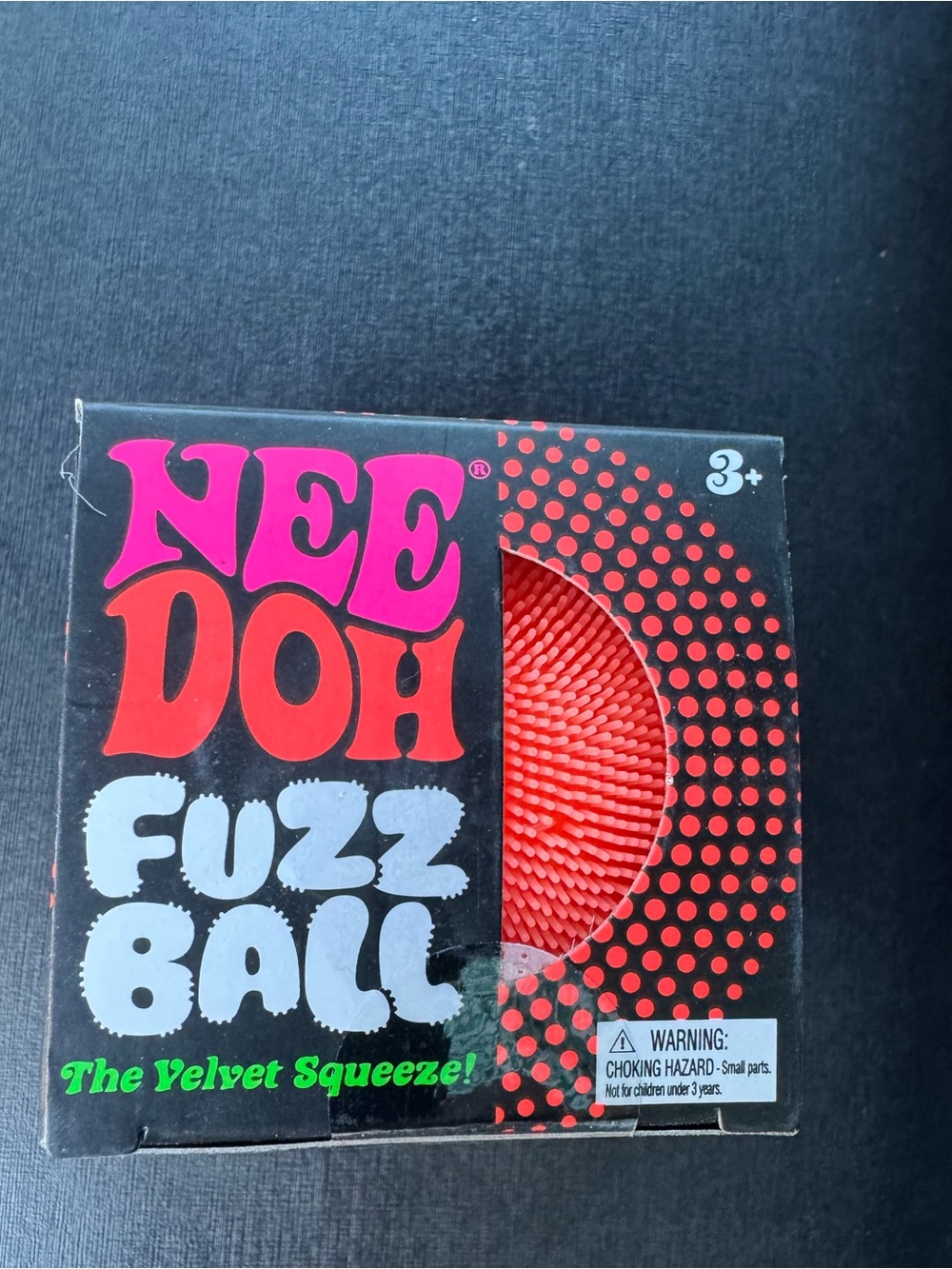 Need a Nee Doh Fuzz Ball? Neon orange Velvet Squeeze🧡 get in on the trend🔥